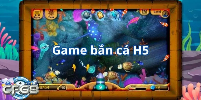 Bắn Cá H5 – Trò Chơi Giải Trí Đổi Thưởng Hấp Dẫn Tại CF68 1 Bắn cá H5